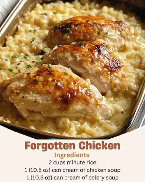 This Forgotten Chicken recipe will definitely become your new favorite! Ingredients: For the Cassero...