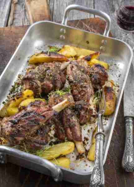 If there’s one dish that perfectly captures the heart and soul of Greek cuisine, it’s Arni me Patate...