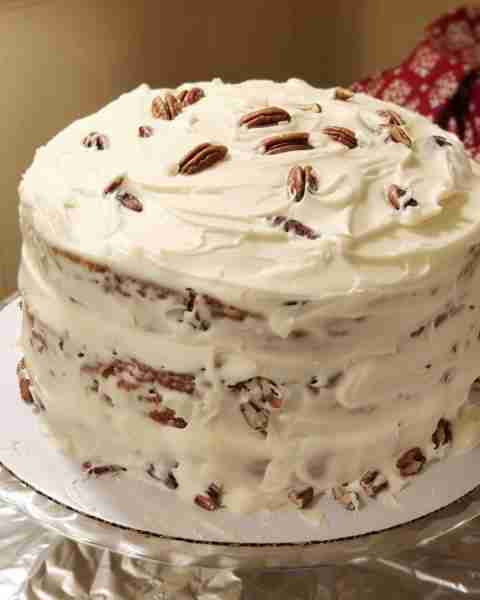 Butter Pecan Cake Makes one 9‑inch, two‑layer cake (8–10 servings) Ingredients For the cake: 1 ½ cup...