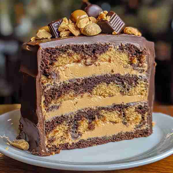 Reese’s Peanut Butter Earthquake Cake Ingredients: 1 box chocolate fudge cake mix (plus eggs, oil, a...