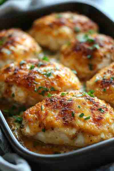 "This took my boring chicken dinner to a whole new level! The crunch, the cheese, the flavor—unreal!...