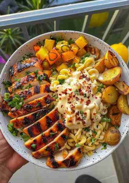 🍯 Hot Honey Lemon Chicken Alfredo is a bold, vibrant twist on a classic creamy pasta dish. Lemon-he...