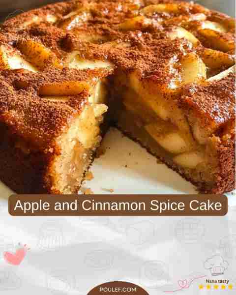 Apple and Cinnamon Spice Cake Ingredients: 240g (2 cups) all-purpose flour 5g (1 teaspoon) baking so...