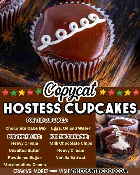 With this fun recipe, you can make your own Copycat Hostess Cupcakes in under an hour! Turn a childh...