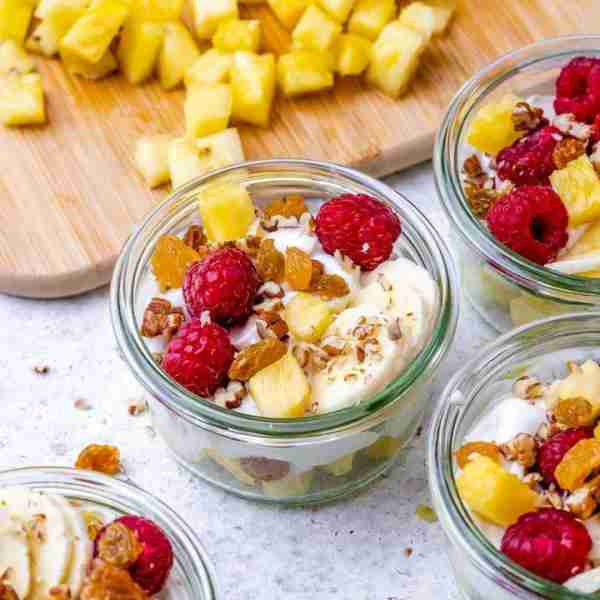 Imagine layers of creamy yogurt, vibrant fruits, and crunchy goodness... That's the magic of these Q...