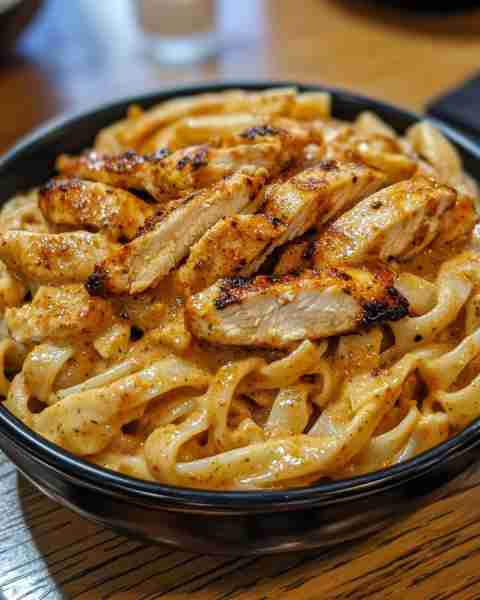 ONE-POT SPICY CHICKEN LINGUINE IN CREAMY SAUCE Ingredients: 2 boneless, skinless chicken breasts, cu...