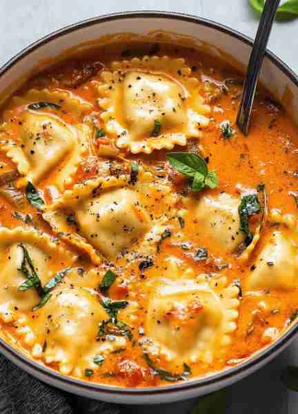 Creamy Tuscan Ravioli Soup 1 rating · 40min · 6 servings Visit site This rich and comforting one-pot...