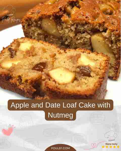 Apple and Date Loaf Cake with Nutmeg Ingredients: 2 medium apples, peeled, cored, and chopped (about...