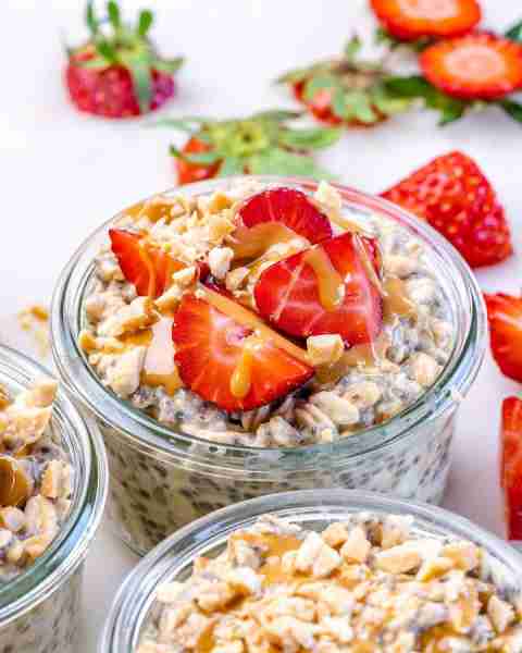 Let these Peanut Butter Overnight Oats make your morning! <3 I’ve got you with this recipe PB lover...