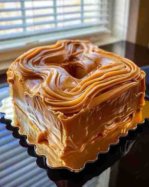 Caramel Pound Cake ⭐ Makes: 1 loaf (12–16 slices) ⏱ Total Time: ~1 hour 15 minutes (plus cooling) I...