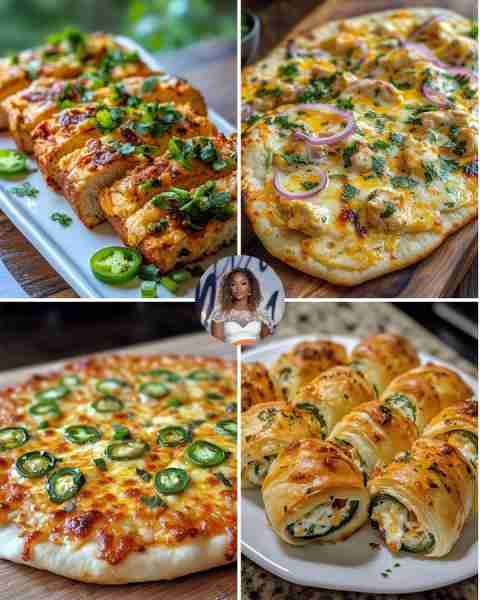 Cheesy Jalapeño Fritter Bread 🌶🧀 A spicy, cheesy, and savory fritter-style bread, perfect as a side...