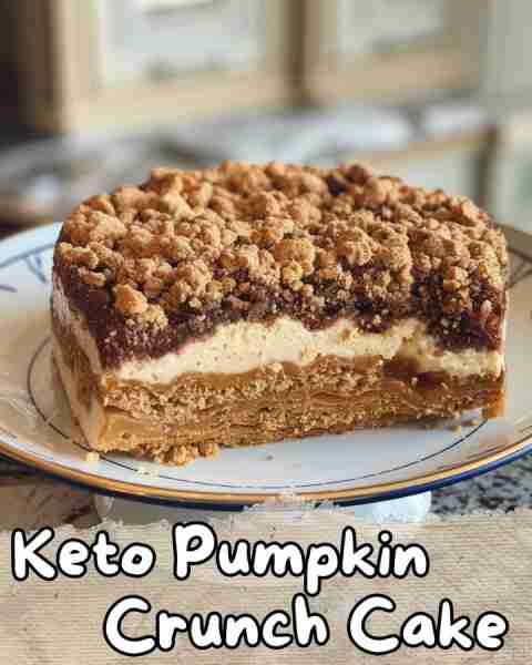 ⬇️ Keto Pumpkin Crunch Cake 😋⬇️ If you're seeking a delectable dessert that aligns with your keto l...