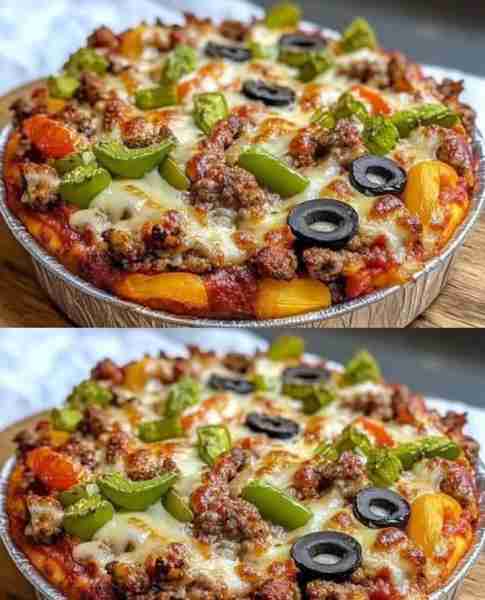 Low Carb Crustless Pizza Bowl – Your New Favorite Weeknight Dinner! Ingredients: 1 tablespoon olive...