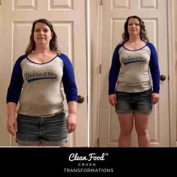 "I lost 15 Pounds from my highest weight during the 30 Day Challenge." -Jenn https://cleanfoodcrush....