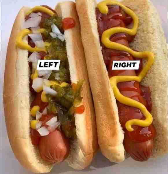 The Hotdog You PREFER 🤔