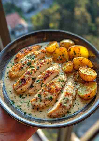 🌶 Spicy Lemon Herb Chicken Alfredo is a bold and zesty twist on classic comfort food. Juicy chicken...