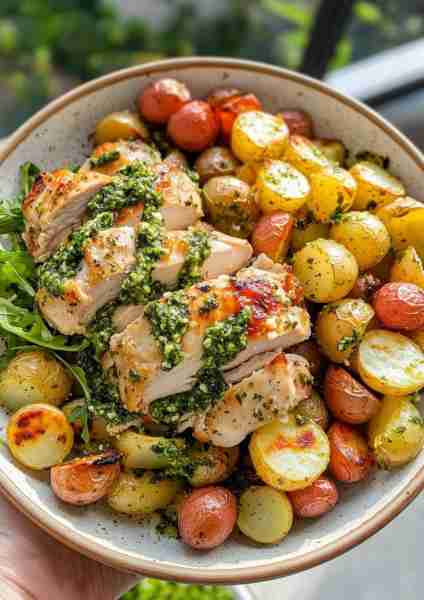 🌶 Spicy Lemon Herb Chicken Alfredo is a bold and zesty twist on classic comfort food. Juicy chicken...