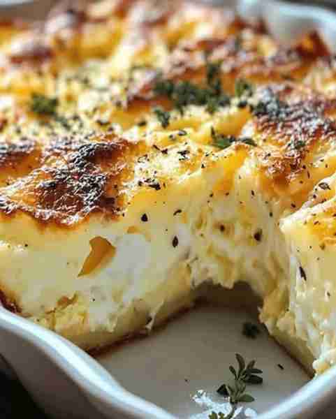 Baked Cottage Cheese Eggs Recipe 🧀 – Easy & Nutritious Breakfast 🍽️ Ingredients: Eggs: 6 large Cott...