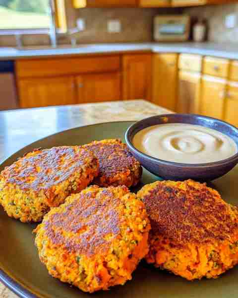 Flavor-Packed Baked Falafel Feast with Sweet Potato and Chickpeas 🌱🧡 ingredients: For the Falafel:...