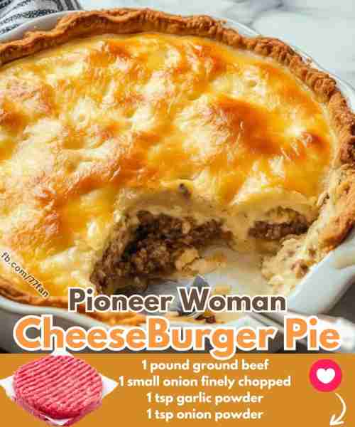 This Cheeseburger Pie was so easy to make and packed with flavor! Perfect for a quick and delicious...