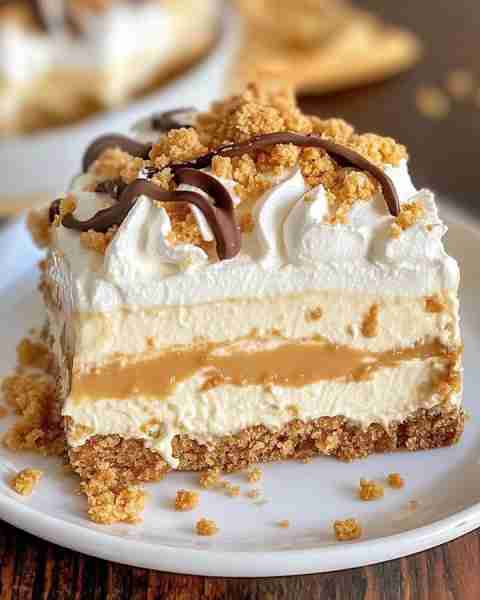 Butterscotch Delight Ingredients: For the Crust: - 1 1/2 cups graham cracker crumbs - 1/2 cup unsalt...