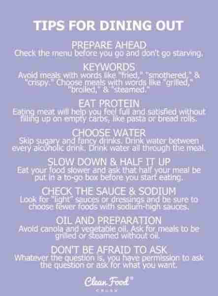 A Clean Eating Guide to Dining Out... cleanfoodcrush.com/clean-eating-guide-to-dining-out/#more-' “C...