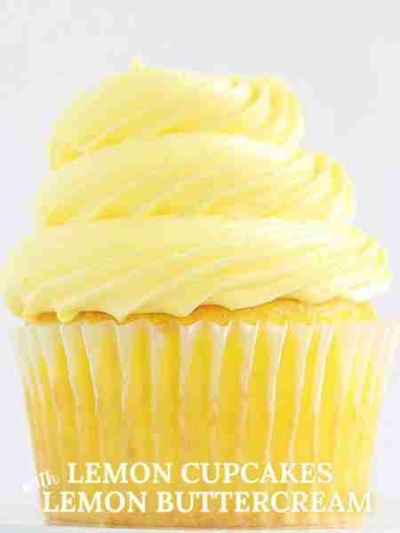 Best Ever Lemon Cupcake!! 😍 These lemon cupcakes are dangerously easy to make… and even harder to s...
