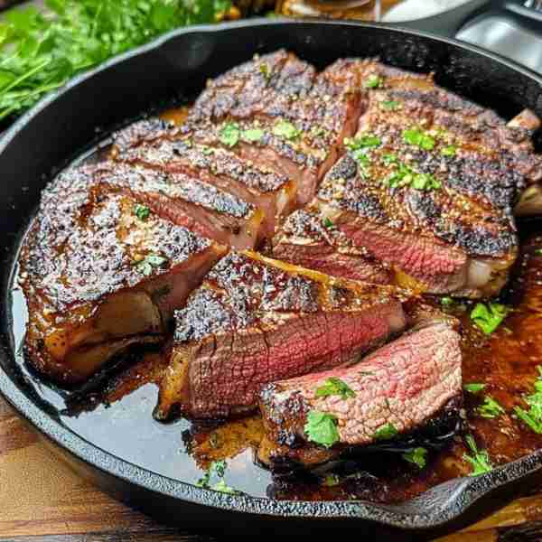 🥩 Seared Tomahawk Steak 🔥 🌟 A Showstopper for Steak Lovers 🛒 Ingredients (Serves 4) For the Stea...