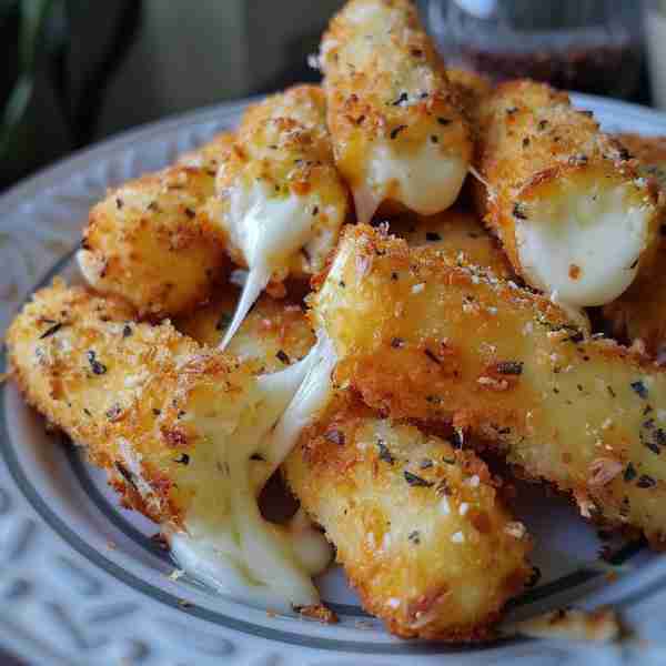 🧀🤤🧀 Ooey Gooey Mozzarella Sticks 🧀🤤🧀 Cheese pull goals! 🧀🤤 Mozzarella sticks for the win! In...