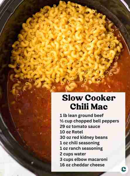 This hearty crockpot chili mac is the ultimate comfort food! Easy to make and loaded with flavor, it...