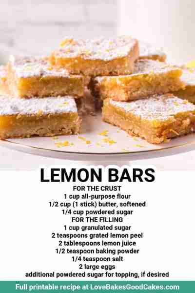 RECIPE - https://www.lovebakesgoodcakes.com/the-best-lemon-bars-ever/ This classic Lemon Bars recipe...