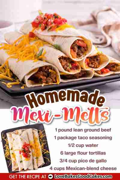 RECIPE - https://www.lovebakesgoodcakes.com/homemade-mexi-melts/ A beloved Taco Bell menu item, this...