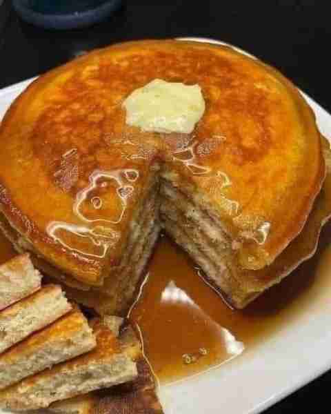 Old Fashioned Pancakes Ingredients: 3/4 cup milk 2 tablespoons white vinegar (see note) 1 cup all-pu...