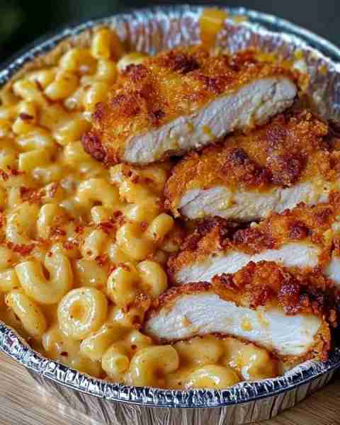 Southern Fried Chicken with Creamy Mac and Cheese 🍗🧀: Ingredients: For the Southern Fried Chicken:...