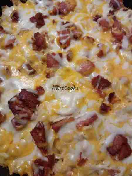 Chicken Bacon Ranch Pasta 😋 https://hartcooks.com/chicken-bacon-ranch-pasta/