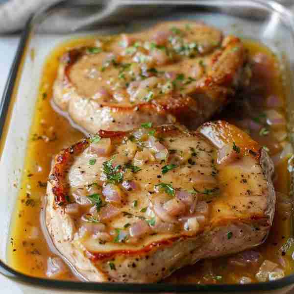 Mama drenches pork chops in the most decadent sauce. This recipe is to die for. Full recipe 👇 💬