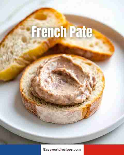 🇫🇷 Pâté (French Meat Spread) Smooth and flavorful meat spread, perfect with toast or crusty bread fo...
