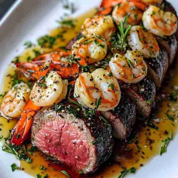 REGAL BEEF TENDERLOIN WITH DECADENT SEAFOOD TOPPING ‼️ Ingredients: For the Beef Tenderloin: 1.5 lbs...