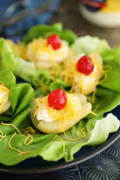 This Southern Pear Salad is a vintage recipe that combines canned pears, mayo, cheese, and cherries...