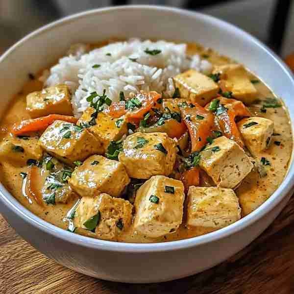 🍛🥥🌿🧄 Thai Coconut Tofu Curry 🍽️ Servings: 4 servings ⏰ Time: Prep: 15 min Cook: 20 min Total: 3...