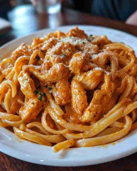 Creamy Cajun Chicken Linguine Ingredients: 2 boneless, skinless chicken breasts, cut into strips 12...
