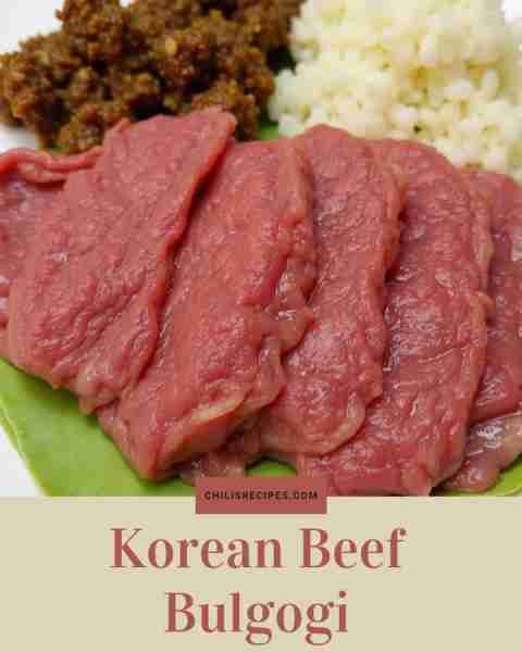 Korean Beef Bulgogi Ingredients: Thin-sliced beef Soy sauce, brown sugar, garlic, sesame oil Method:...