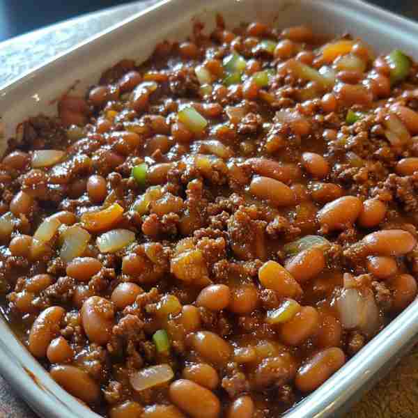 Cowboy Baked Beans 🌶️🍽️ Delicious and hearty, perfect for any gathering! 📋 Ingredients - 1 can (2...