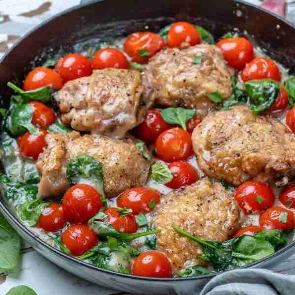 Craving that rich, comforting Tuscan flavor without any dairy? This vibrant Tuscan Chicken with Cher...
