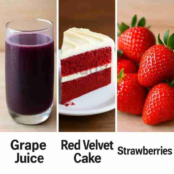 Grape Juice 🍇 Grape juice is refreshing and naturally sweet, packed with antioxidants and vitamins....