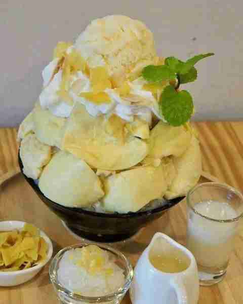 Durian ice cream
