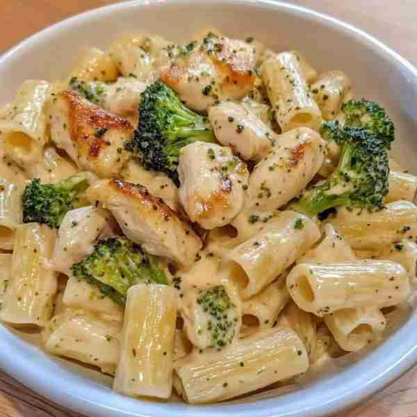 Creamy Chicken and Broccoli Pasta 🍗🍖🍜🧀✨️❤️ Ingredients 12 oz rigatoni or pasta of choice 2 tbsp...