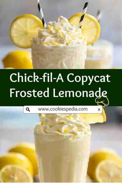 Chick-fil-A Copycat Frosted Lemonade 🍋🍦 Enjoy the refreshing and creamy taste of Chick-fil-A's Fro...