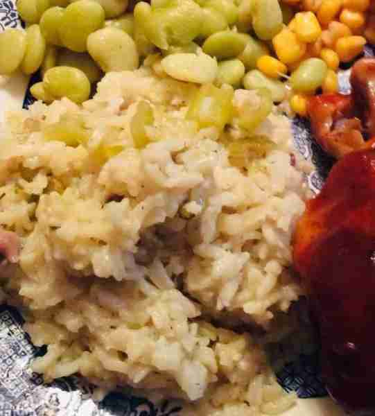Rice Casserole If you don’t want to make your own homemade chicken broth, you can use canned chicken...