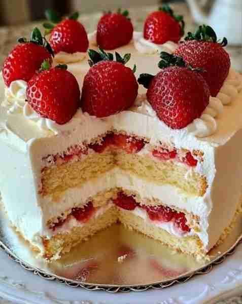 Strawberry Shortcake Ingredients: For the cake: 2 cups all-purpose flour 1/4 cup granulated sugar 2...
